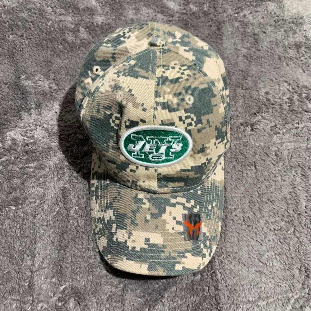 NY JETS Camo SnapBack‎ Hat